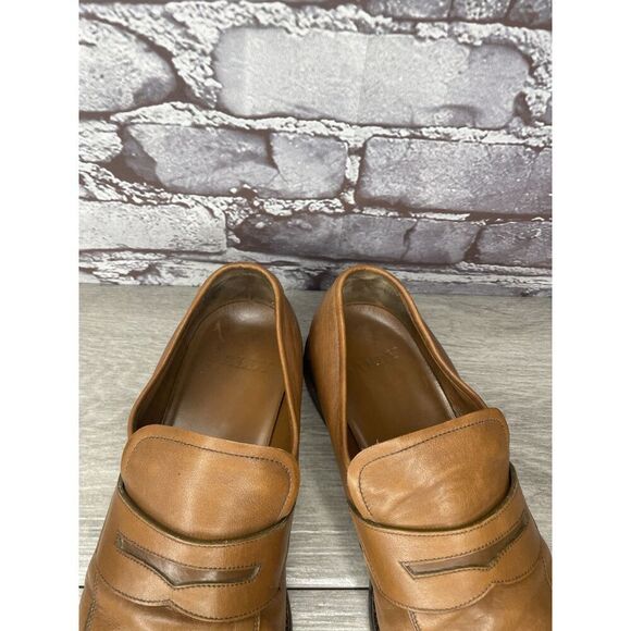 Bally Brown Leather Salasan Penny Loafers Dress Shoes Men’s Sz 7EEE US/40.5EU